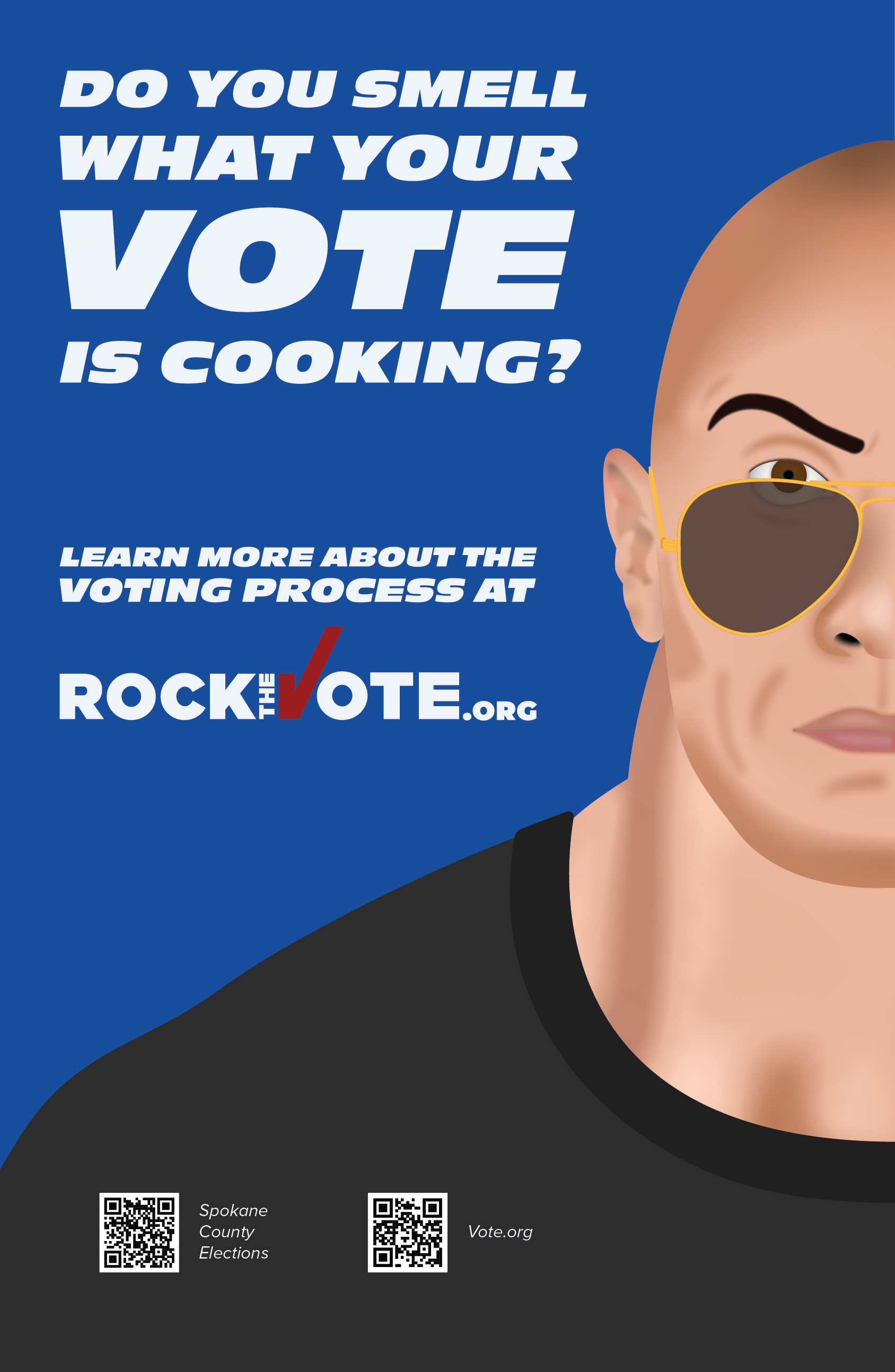 Get Out The Vote Print Poster